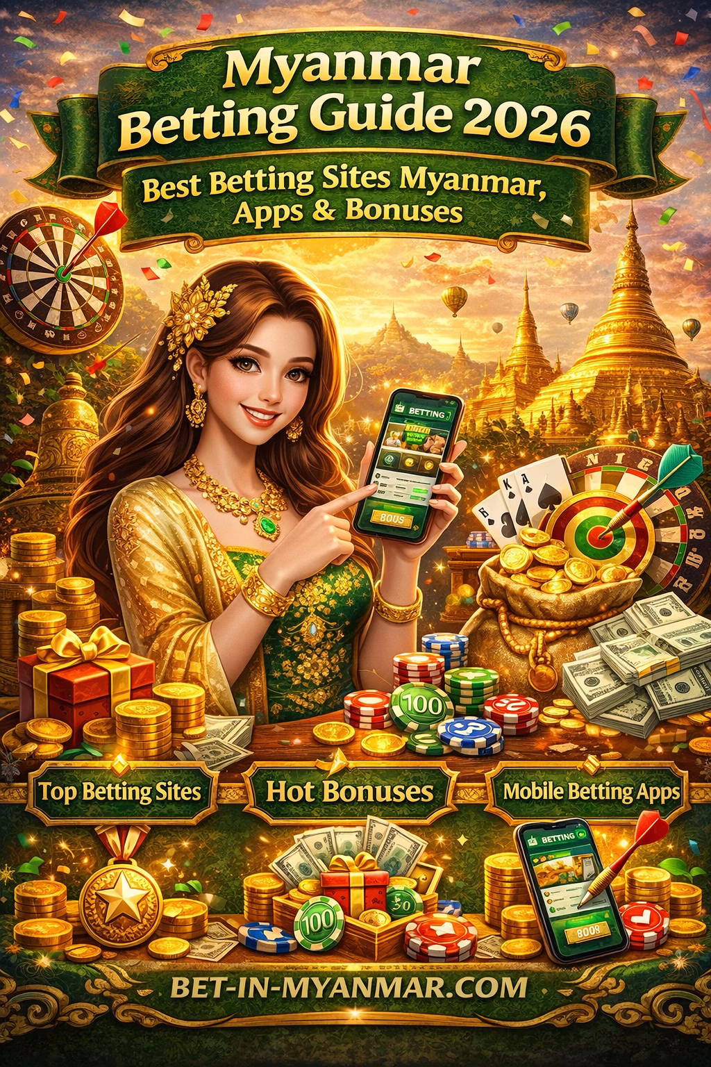 Myanmar Betting Guide 2026 🇲🇲 Best Betting Sites, Apps, Bonuses & Smart Tips