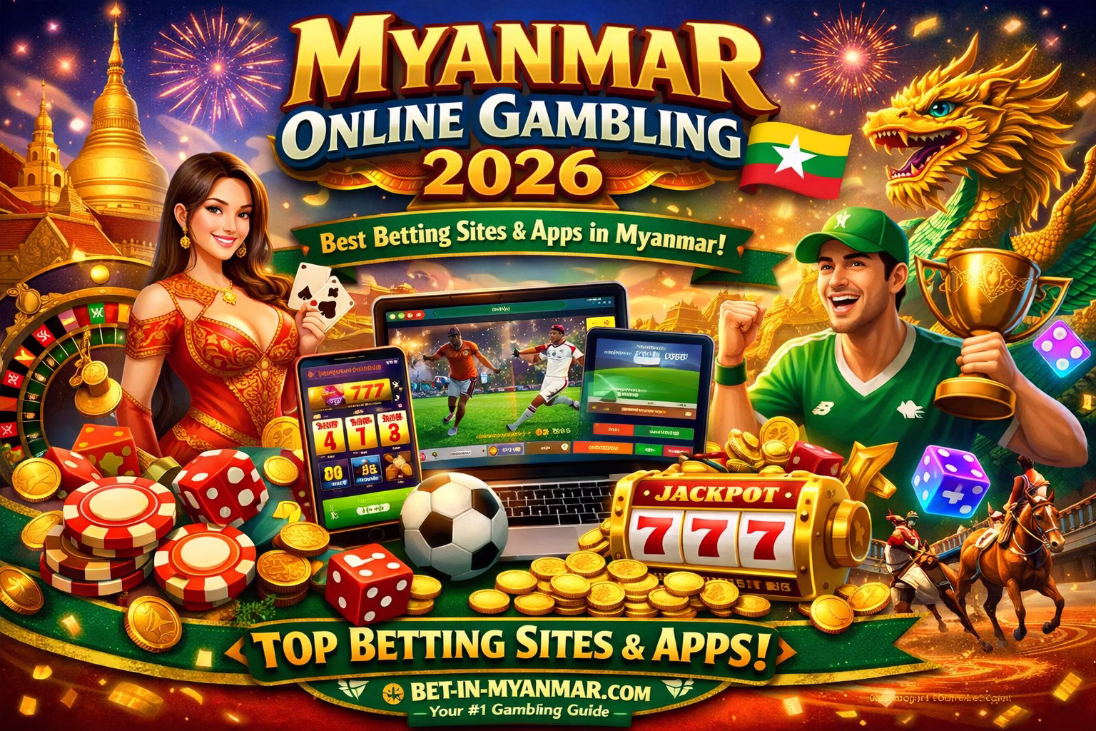Myanmar Online Gambling 2026 🎰 | Best Betting Sites & Apps 🇲🇲