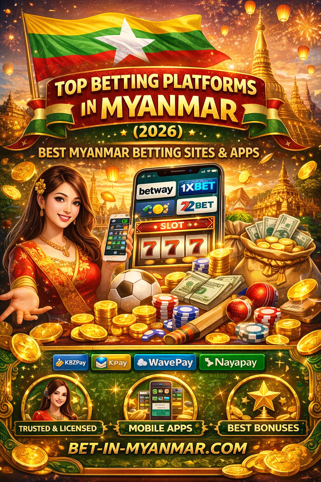 Top Betting Platforms in Myanmar (2026) – Best Myanmar Betting Sites & Apps