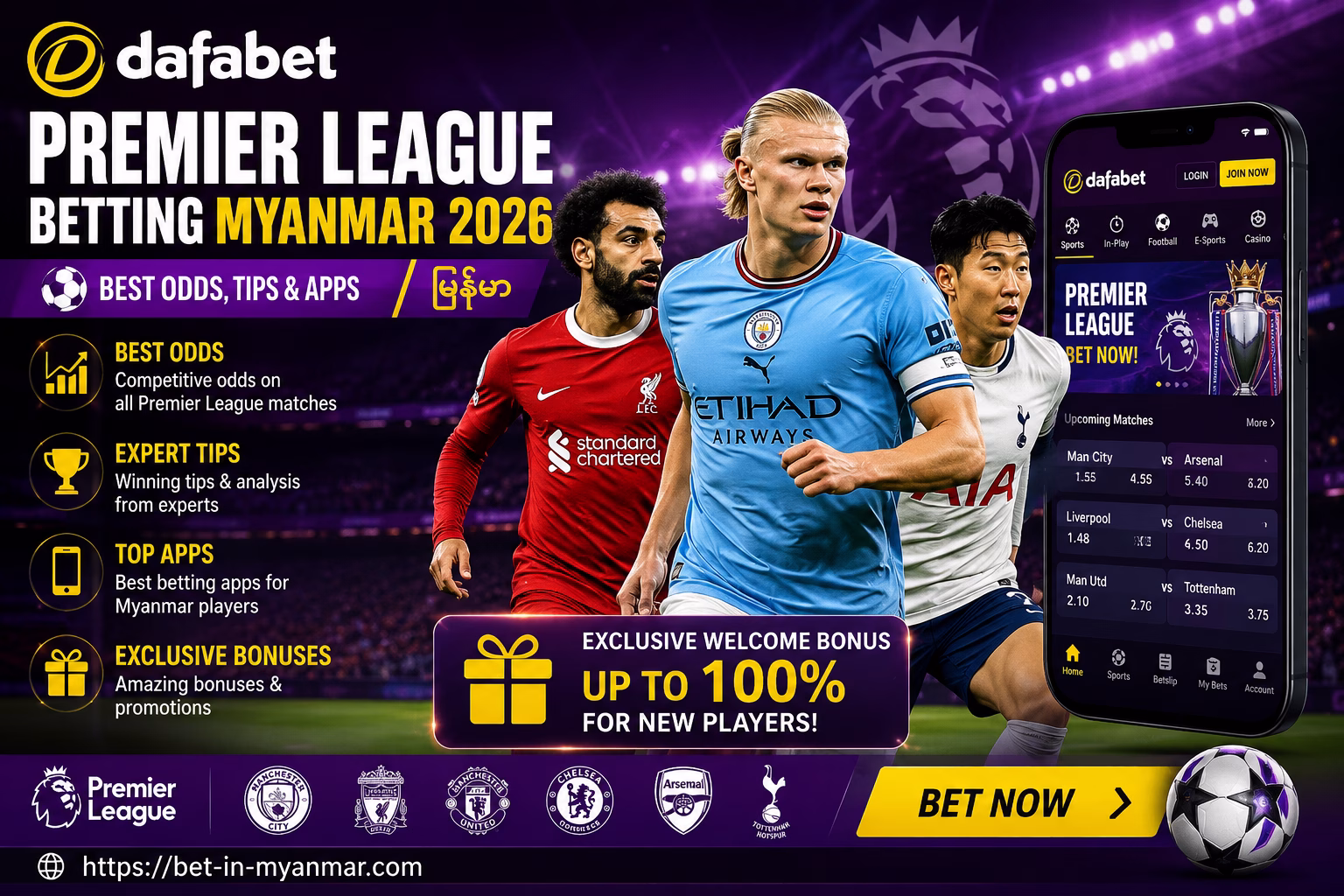 Premier League Betting Myanmar 2026 Best EPL Odds, Apps & Tips for မြန်မာ Players